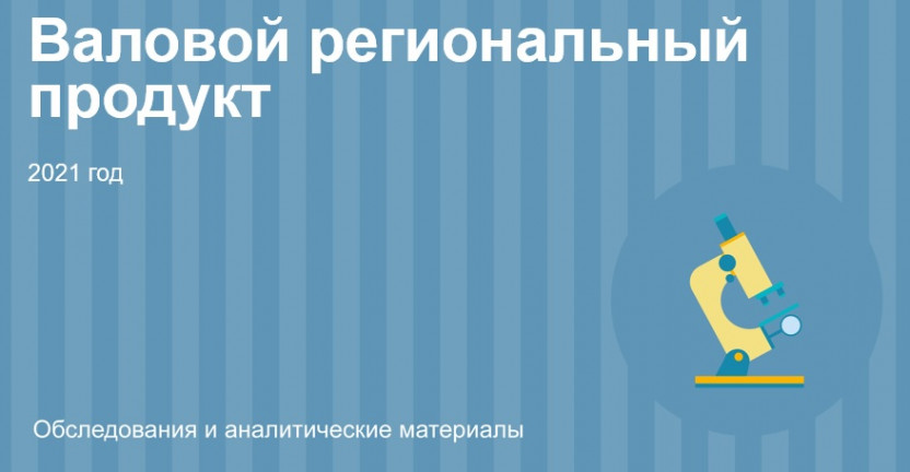 Валовой региональный продукт Свердловской области за 2021 год